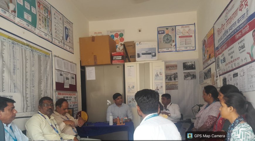 आबूरोड व शिवगंज वित्तीय साक्षरता केंद्रों का आरबीआई अधिकारी ने किया मूल्यांकन: जागरूकता शिविरों को परिणामों से जोड़ने के निर्देश