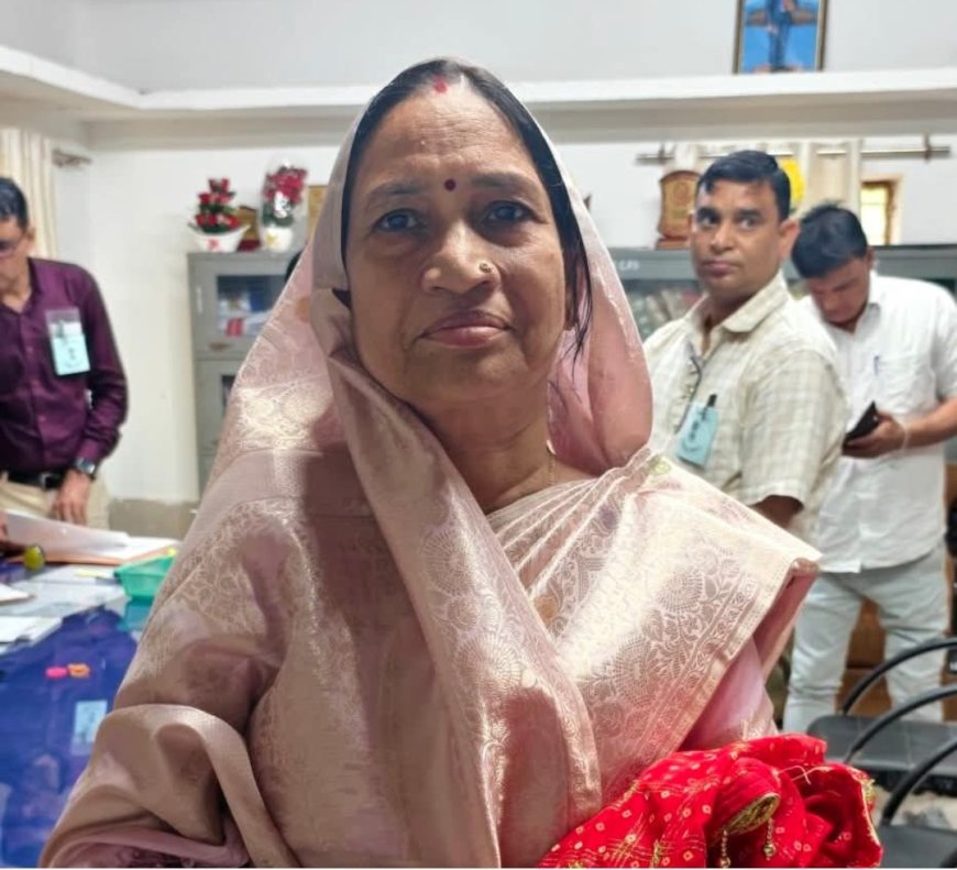 लक्ष्मणगढ़ नगर पालिका में खिला कमल: भाजपा की मीना गुप्ता 13 मतों से अध्यक्ष निर्वाचित