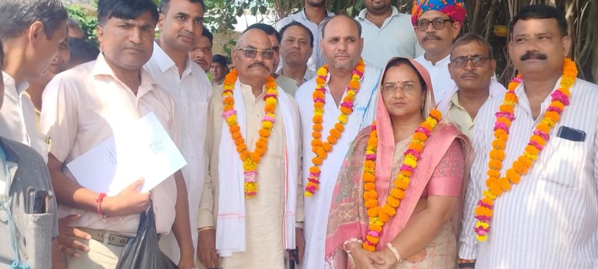 ललितेश धाकड़ ने रचा इतिहास, 21 मतों से बनी वैर नगरपालिका अध्यक्ष