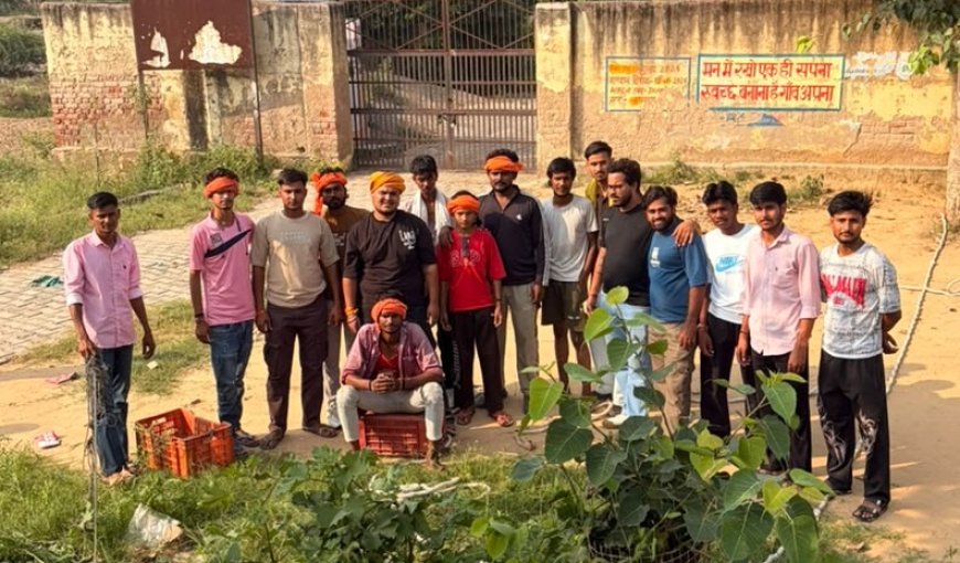 गौरक्षक दल ने मालपुर में दो दिन से कुए में गिरे स्वान का रेस्क्यू कर बाहर निकाला
