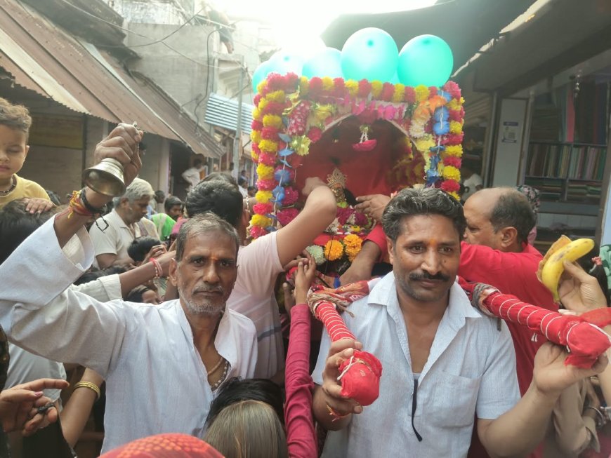 वैर में जलझूलनी एकादशी की धूम: ढोल-नगाड़ों के साथ निकले ठाकुरजी के डोले, लेकिन प्रशासनिक उपेक्षा से दम तोड़ती रियासतकालीन परंपराएं