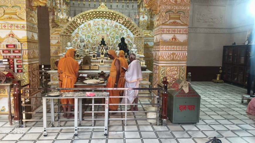 दस लक्षण पर्व के सातवें दिनआत्मा की शुद्धि के लिए मनाया आज उत्तम तप धर्म