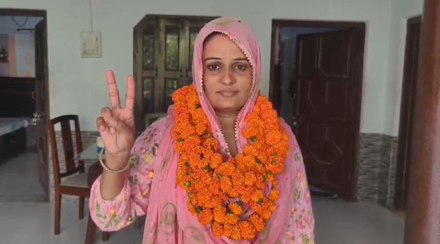बड़ौदामेव में 24 घंटे में बदला सियासी पासा: अध्यक्ष पद जीतने वाली भाजपा उपाध्यक्ष चुनाव हारी, कांग्रेस की शबनम बनीं उपाध्यक्ष