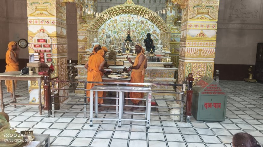 पर्यूषण पर्व के आठवें दिन दसलक्षण महापर्व पर   उत्तम त्याग धर्म की आराधना