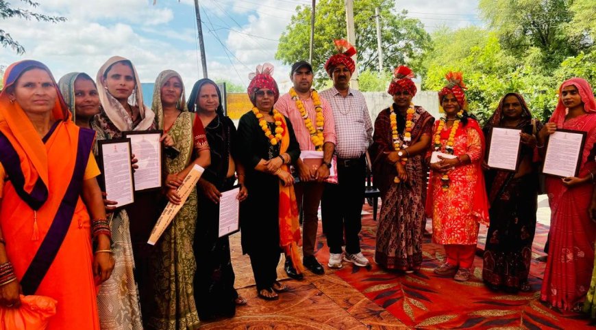 विकसित भारत जनसेवा अभियान: भरतपुर में तीन दिवसीय 'आंगन मिलन सेवा कार्यक्रम' की भव्य शुरुआत; आंगनबाड़ी कार्यकर्ताओं का हुआ सम्मान