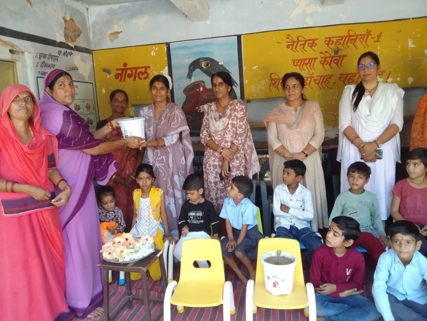 नांगल के आंगनबाड़ी केंद्र पर सजा 'आंगन मिलन समारोह',धूमधाम से आयोजित हुआ आंगन मिलन कार्यक्रम