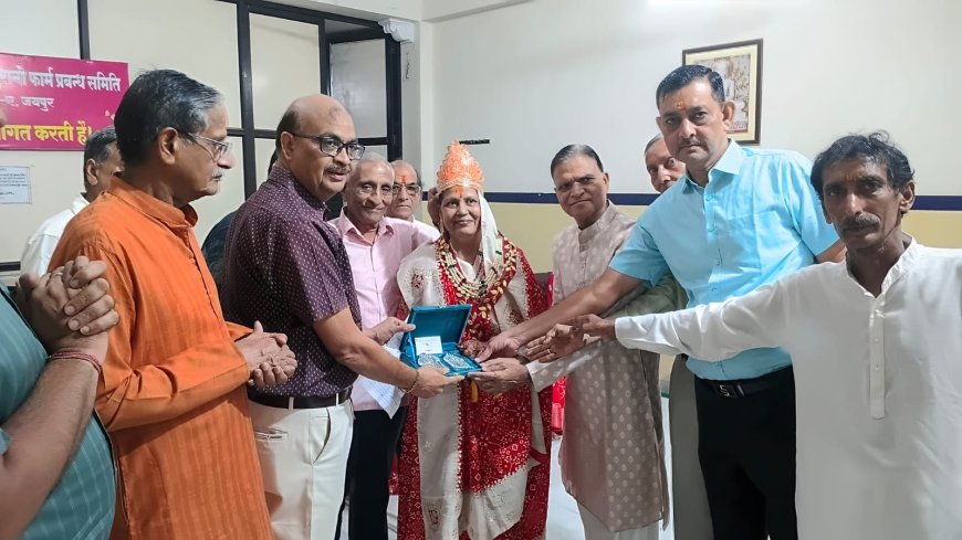 दस लक्षण महापर्व संपन्न: गायत्री नगर जैन मंदिर में भव्य शोभायात्रा के साथ तपस्वियों का किया बहुमान
