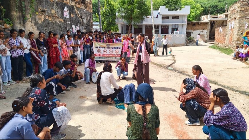 नशे को कहें ना, जिंदगी को कहें हाँ! खैरथल कॉलेज के युवाओं ने निकाली जागरूकता रैली व नुक्कड़ नाटक से दिया संदेश
