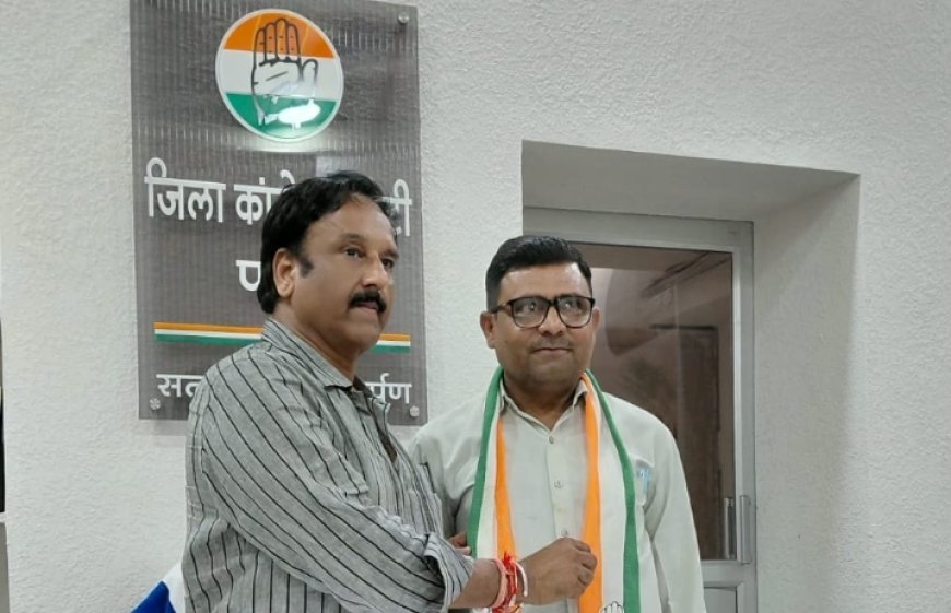 कांग्रेस जिलाध्यक्ष शिशुपाल सिंह निम्बाड़ा ने जीनगर का दुपट्टा पहनाकर किया स्वागत; पार्टी के प्रति समर्पण की चारों तरफ हो रही चर्चा
