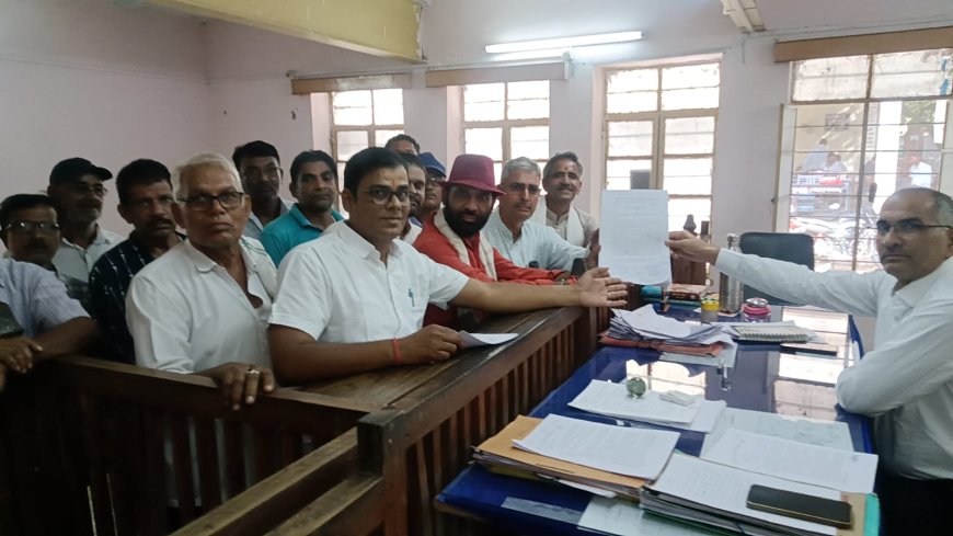 उदयपुरवाटी में मुख्यमंत्री के नाम सौंपा ज्ञापन; धानका जाति को एसटी सीट पर चुनाव लड़ाने का किया विरोध
