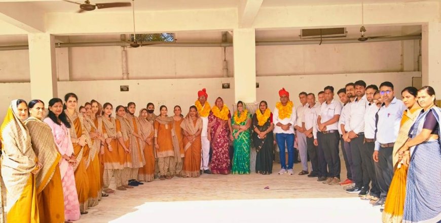 उदयपुरवाटी में नवनिर्वाचित जनप्रतिनिधियों का सम्मान, जवाहर मेमोरियल स्कूल परिवार ने दी शुभकामनाएं