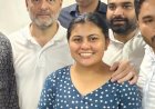 गोगरा की बेटी वियोना जाखड़ के तीखे तेवर: राहुल गांधी के साथ दिल्ली में तीसरे दिन भी जारी रहा प्रदर्शन