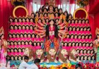 चौरी-चौरा में मां दुर्गा का अद्भुत स्वरूप बना आकर्षण, 108 मुख वाली प्रतिमा के दर्शन को उमड़ रहे श्रद्धालु