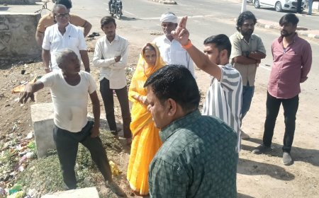 नवनिर्वाचित पालिका अध्यक्ष ने किया बायोसा मंदिर तालाब का औचक निरीक्षण, युद्ध स्तर पर सफाई के निर्देश
