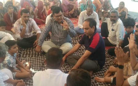 तखतगढ़ में जनांदोलन लाया रंग: बायोसा मंदिर तालाब की बदहाली पर धरना समाप्त, प्रशासन ने मानीं सभी मांगें