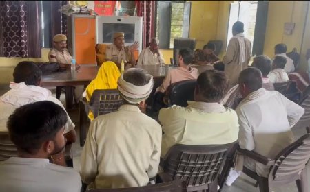 नए आपराधिक कानूनों से ग्रामीणों को किया सशक्त: भरतपुर पुलिस ने ग्राम सभाओं में दी BNS, BNSS और BSA की जानकारी
