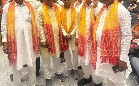 जयपुर में आयोजित जनप्रतिनिधि संवाद कार्यक्रम में पहुंचे कठूमर के सरपंच: सीएम भजनलाल शर्मा ने दिया 'अंतिम व्यक्ति तक लाभ' पहुंचाने का मंत्र