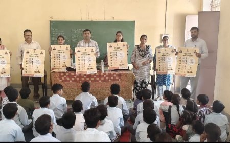 ‘सही खान-पान, स्वस्थ राजस्थान’ अभियान के तहत पोस्टर विमोचन एवं जागरूकता कार्यक्रम