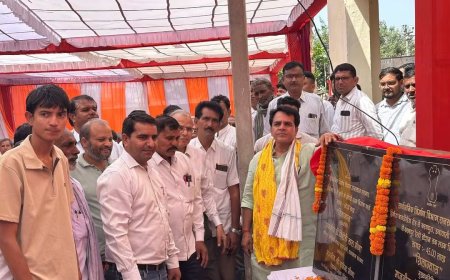 महुवा विधानसभा में विकास की रफ्तार तेज; विधायक राजेंद्र मीणा ने 15.81 करोड़ की लागत से बनने वाली 31 सड़कों का किया शिलान्यास