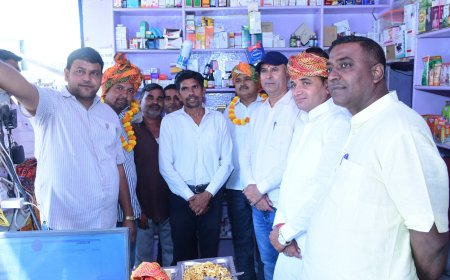 अलवर नगर निगम के उपमहापौर अजय पूनिया का लक्ष्मणगढ़ में हुआ भव्य स्वागत; शहर के 65 वार्डों का विकास प्राथमिकता: पूनिया
