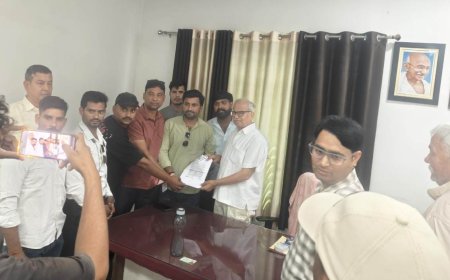 हादसों को दावत दे रहा हथैनी रोड से जिरौली तक का मुख्य मार्ग, तत्काल मरम्मत और चौड़ीकरण की मांग,विधायक सुभाष गर्ग को सौंपा ज्ञापन