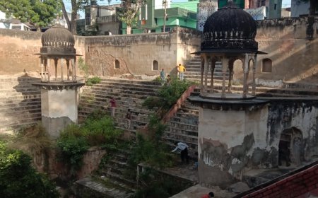 राजगढ़ में ऐतिहासिक धरोहर बचाने की अनूठी पहल: श्रमदान से संवर रहा गणगौर कुंड, तीसरे दिन भी जारी रहा सफाई अभियान