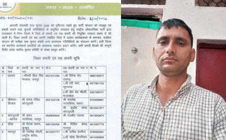 आगामी पंचायतीराज चुनावों को लेकर आरएलपी का सांगठनिक विस्तार: लक्ष्मणगढ़ के रति जाट बनाए गए अलवर जिला सह प्रभारी