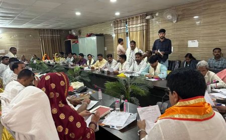महुवा: निर्विरोध चेयरमैन बनने के बाद नगर पालिका बोर्ड की पहली साधारण सभा आयोजित, 31 करोड़ के विकास कार्यों को मिली स्वीकृति