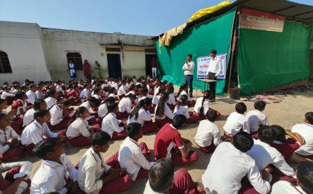 बाल अधिकार, साइबर अपराध और सामाजिक कुरीतियों के प्रति विद्यार्थियों को किया जागरूक,600 विद्यार्थियों ने लिया भाग