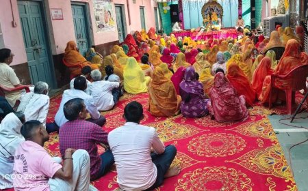 नंद के आनंद भयो जय कन्हैया लाल की! लक्ष्मणगढ़ की खंडेलवाल धर्मशाला में गूंजा श्रीकृष्ण जन्मोत्सव, झूम उठे श्रद्धालु