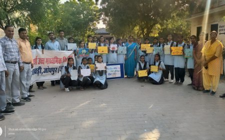 राजकीय उच्च माध्यमिक विद्यालय सोयला में विकसित भारत जन सेवा अभियान के तहत सांस्कृतिक व शैक्षिक प्रतियोगिताओं का आयोजन