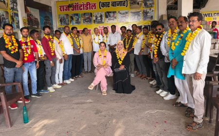 कांग्रेस सेवादल ने बारां में किया नवनिर्वाचित पार्षदों और युवा कांग्रेस पदाधिकारियों का सम्मान, संगठन को मजबूत करने पर जोर