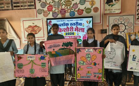 वैर में ब्लॉक स्तरीय किशोरी मेले का भव्य आयोजन: 14 विद्यालयों के 115 विद्यार्थियों ने दिखाई प्रतिभा, बालिका सशक्तिकरण का संदेश