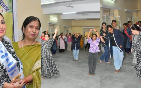नसीराबाद राजकीय महाविद्यालय में कथक नृत्य कार्यशाला आयोजित: विद्यार्थियों ने सीखी भारतीय शास्त्रीय नृत्य की बारीकियां