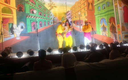 श्री राजर्षि अभय समाज की श्रीरामलीला में गूंजी 'नारद मोह' और 'राम जन्म' की कथा