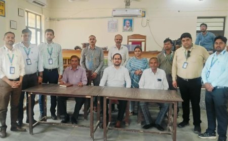 कठूमर राष्ट्रीय लोक अदालत में 2807 प्रकरणों का हुआ निस्तारण, 1.07 करोड़ से अधिक के अवार्ड पारित