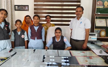 पीएम श्री विद्यालय वैर में नवाचार एवं उत्साह के साथ मनाया अंतरराष्ट्रीय बालिका दिवस; एक दिन विद्यालय का संचालन कर बालिका ने निभाई प्रधानाचार्य की भूमिका