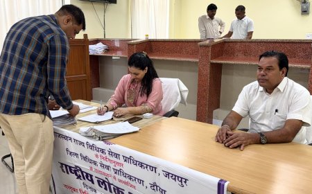 महुवा में राष्ट्रीय लोक अदालत: 448 मामलों का आपसी राजीनामा से निस्तारण, 1.26 करोड़ रुपये का हुआ कुल सैटलमेंट
