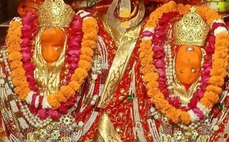 सिद्धपीठ सकरायधाम में आश्विन नवरात्र महोत्सव का शुभारंभ; शतचंडी पाठ और वैदिक मंत्रोच्चार से गूंजा दरबार