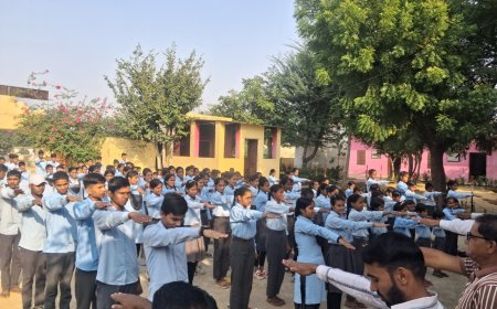 दस करोड़ नशा मुक्त भारत महाअभियान: खातियों की ढाणी के राजकीय विद्यालय में विद्यार्थियों ने ली नशा मुक्त जीवन की शपथ