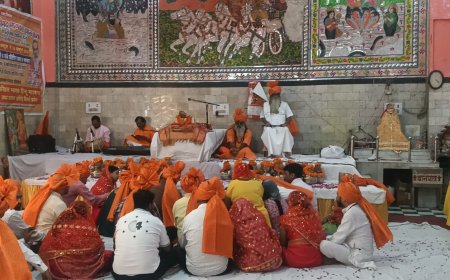 अखिल भारत हिंदू महासभा की नई राष्ट्रीय कार्यकारिणी का गठन: महंत महेश दास जी महाराज बने नए राष्ट्रीय अध्यक्ष