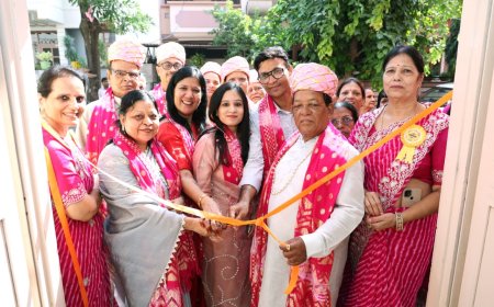 महिला सशक्तिकरण की अनूठी मिसाल: गायत्री नगर में 'मेरा काम मेरी पहचान' प्रदर्शनी का भव्य शुभारंभ, सजी 40 स्टॉल्स