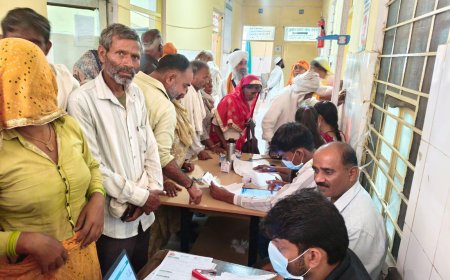 गोविन्दगढ़ सीएचसी में लूपिन फाउंडेशन और सरकार के संयुक्त तत्वावधान में स्वास्थ्य शिविर आयोजित: 116 मरीजों की निःशुल्क जांच और उपचार