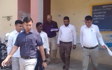 पंचायती राज चुनाव 2026: जिला निर्वाचन अधिकारी अतुल प्रकाश ने किशनगढ़बास व तिजारा के मतदान केंद्रों का लिया जायजा