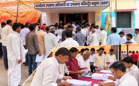 कठूमर पंचायत समिति चुनाव: 23 सीटों के लिए 214 उम्मीदवारों ने भरे 271 नामांकन, राजनीतिक सरगर्मियां तेज