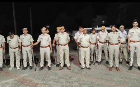 राजगढ़: निष्पक्ष और शांतिपूर्ण चुनाव के लिए रैणी पुलिस मुस्तैद, मतदाताओं से निर्भीक मतदान की अपील