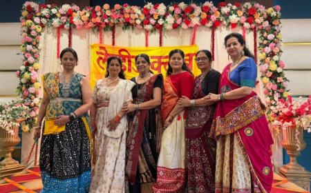 नवरात्र पर्व पर अलवर लेडीज क्लब ने बिखेरे रंग: सिगड़ी रिसॉर्ट में गरबा-डांडिया की रही धूम, महिलाओं ने जमकर जमाया रंग