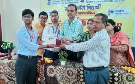 वैर के यश मंगल चमके: जिला स्तरीय भाषण प्रतियोगिता में पाए प्रथम स्थान, अब राजस्थान विधानसभा में देंगे संबोधन