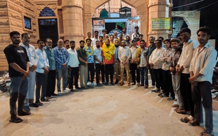जोधपुर में मुंशी सीफत समिति का पुनर्गठन: फिरोज अध्यक्ष, साजिद महासचिव और शाहरुख कोषाध्यक्ष चुने गए