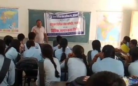 विश्व खाद्य दिवस:रोटी सिर्फ भोजन नहीं, जीने का अधिकार है विधिक जागरूकता शिविर में बच्चों और ग्रामीणों को दी गई खाद्य सुरक्षा व पोषण की जानकारी